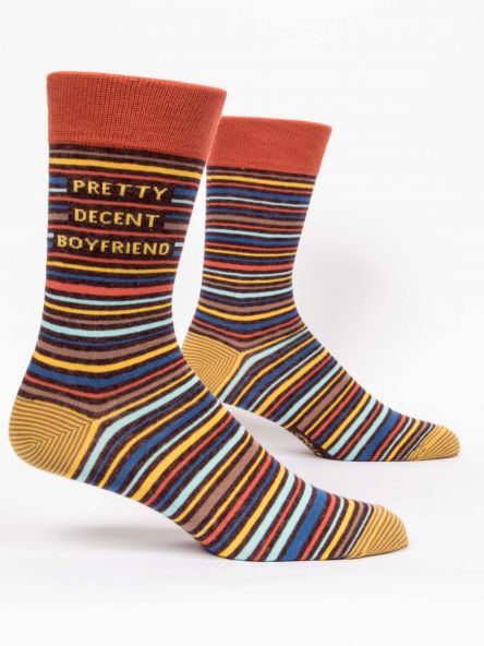 Pretty Decent Boyfriend Men¡¯s Crew Socks