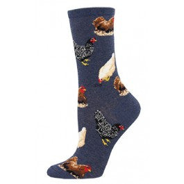 Hen House (Denim) Women's Crew Sock