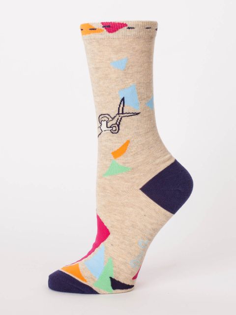 You Crafty Bitch Women's Crew Socks