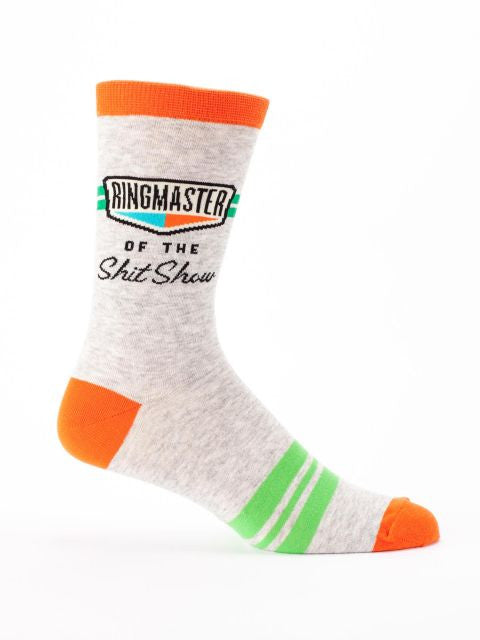 Ringmaster of the Sh!t Show Men's Crew Socks