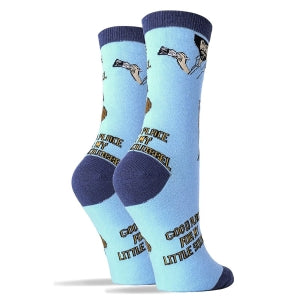 Bob Ross Little Squirrel Women's Crew Sock