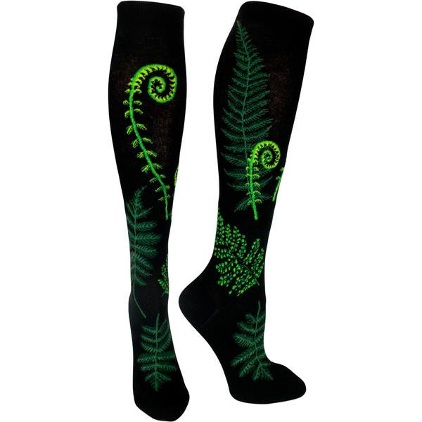 Ferns and Fiddleheads Women's Knee Highs